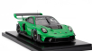 Spark-model Porsche 911 992 Gt3 R N 0 Racing Coupe 2023 - Con Vetrina - With Showcase 1:18 Zelená Černá
