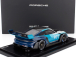 Spark-model Porsche 911 992 Gt3 R N 911 Racing Speed Icon Design Coupe 2023 - Con Vetrina - With Showcase 1:18 2 Tóny Modré Bílé