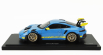 Spark-model Porsche 911 992 Gt3 Rs Coupe 2023 1:18 Světle Modrá Žlutá