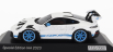 Spark-model Porsche 911 992 Gt3 Rs Iaa Monaco 2023 1:43 Bílá Modrá