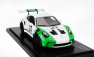 Spark-model Porsche 911 992 Gt3 Rs N 29 Racing Coupe Jo Siffert Tribute 2023 - Con Vetrina - With Showcase 1:18 Bílá Zelená