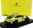 Spark-model Porsche 911 992 Gt3 Rs N 911 Coupe 2023 - Con Vetrina - With Showcase 1:18 Žlutá Zelená