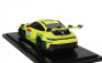 Spark-model Porsche 911 992 Gt3 Rs N 911 Coupe 2023 - Con Vetrina - With Showcase 1:18 Žlutá Zelená