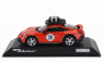 Spark-model Porsche 911 992 N 58 Rally Dakar Red58 Special With Pack Roof 2023 1:43 Krvavě Oranžová