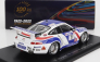 Spark-model Porsche 911 996 Gt3 R 3.6l Team Colucci Racing N 71 24h Le Mans 2000 C.wagner - S.lewis - B.mazzuoccola 1:43 Bílá 2 Tóny Modrá