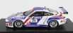 Spark-model Porsche 911 996 Gt3 R 3.6l Team Colucci Racing N 71 24h Le Mans 2000 C.wagner - S.lewis - B.mazzuoccola 1:43 Bílá 2 Tóny Modrá