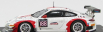Spark-model Porsche 911 997-2 Gt3 R Team Fach Auto Tech N 188 24h Spa 2014 O.klohs - M.ragginger - P.frommenwiler - S.dolenc 1:43 Bílá Červená