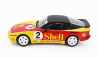 Spark-model Porsche 944 Shell N 2 Racing 1989 1:64 Žlutá Červená Černá
