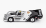 Spark-model Porsche 956 2.6l Twin Turbo Team Charles Ivey Racing N 21 24h Le Mans 1984 Alain De Cadenet - Allan Grice - Chris Craft 1:64 Stříbrná Bílá Černá