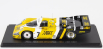 Spark-model Porsche 956 Lh Team New-man Joest Racing N 7 Winner 24h Le Mans 1985 K.ludwig - P.barilla - J.winter 1:43 Žlutá Černá
