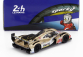 Spark-model Porsche 963 9rd 4.6l Turbo V8 Team Hertz Jota N 12 24h Le Mans 2024 Will Stevens - Norman Nato - Callum Ilott 1:64 Bílé Zlato