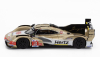 Spark-model Porsche 963 9rd 4.6l Turbo V8 Team Hertz Jota N 12 24h Le Mans 2024 Will Stevens - Norman Nato - Callum Ilott 1:64 Bílé Zlato