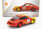 Spark-model Porsche Set 2x 911 964 N 1 Carrera Cup Shell Pirelli 1991 W.kaufmann + N 2 Carrera Cup Shell Trophy 1991 1:64 Žlutá Červená Černá