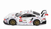 Spark-model Porsche Set 2x 911 991 Rsr Team Porsche Gt N 911 Winner Gtlm Class Petit Le Mans 2018 P.pilet - N.tandy - F.makowiecki + N 912 2nd Gtlm-class Petit Le Mans 2018 E.bamber - L.vanthoor - M.jaminet 1:64 Bílá