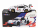 Spark-model Porsche Set 2x 911 991 Rsr Team Porsche Gt N 911 Winner Gtlm Class Petit Le Mans 2018 P.pilet - N.tandy - F.makowiecki + N 912 2nd Gtlm-class Petit Le Mans 2018 E.bamber - L.vanthoor - M.jaminet 1:64 Bílá