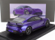 Spark-model Porsche Taycan Turbo Gt (j1.2) Weissach Package 2024 - Con Vetrina - With Showcase 1:18 Purple Sky Met