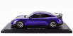 Spark-model Porsche Taycan Turbo Gt (j1.2) Weissach Package 2024 - Con Vetrina - With Showcase 1:18 Purple Sky Met