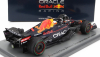 Spark-model Red bull F1  Rb18 Team Oracle Red Bull Racing N 1 Winner Japan Gp With Pit Board World Champion 2022 Max Verstappen 1:43 Matná Modrá Žlutá Červená