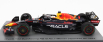 Spark-model Red bull F1  Rb18 Team Oracle Red Bull Racing N 1 Winner Japan Gp With Pit Board World Champion 2022 Max Verstappen 1:43 Matná Modrá Žlutá Červená