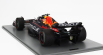 Spark-model Red bull F1  Rb18 Team Oracle Red Bull Racing N 1 World Champion Winner Japan Gp With Pit Board 2022 Max Verstappen 1:12 Matná Modrá Žlutá Červená