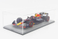 Spark-model Red bull F1  Rb19 Team Oracle Red Bull Racing N 1 World Champion Winner British Gp 2023 Max Verstappen 1:18 Matt Blue