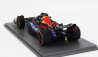 Spark-model Red bull F1  Rb19 Team Oracle Red Bull Racing N 1 World Champion Winner Miami Gp 2023 Max Verstappen 1:18 Matt Blue
