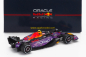 Spark-model Red bull F1  Rb19 Team Oracle Red Bull Racing N 11 3rd Las Vegas Usa Gp 2023 Sergio Perez 1:64 Fialová Žlutá Červená