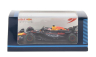 Spark-model Red bull F1  Rb20 Team Oracle Red Bull Racing N 1 World Champion Winner Brazilian Gp 2024 Max Verstappen 1:64 Modrá Žlutá Červená