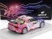 Spark-model Renault Alpine A110 Rgt Team Code Racing Development N 62 Rgt Rally Montecarlo 2024 Christophe Berard - Christophe Bernabo 1:43 Modrá Bílá Růžová