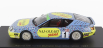 Spark-model Renault Alpine V6 Turbo N 1 Europa Cup Champion 1987 M.sigala 1:43 Světle Modrá Žlutá