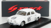 Spark-model Renault Dauphine Team Renault Company N 65 12h Sebring 1957 G.thirion - N.ferrier - G.spydel 1:43 Bílá