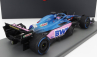 Spark-model Renault F1 A522 Team Alpine Bwt N 14 Monaco Gp 2022 Fernando Alonso - Con Vetrina - With Showcase - Special Box 1:18 Modrá Růžová
