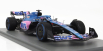 Spark-model Renault F1 A522 Team Alpine Bwt N 14 Monaco Gp 2022 Fernando Alonso - Con Vetrina - With Showcase - Special Box 1:18 Modrá Růžová