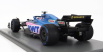 Spark-model Renault F1 A522 Team Alpine Bwt N 14 Monaco Gp 2022 Fernando Alonso - Con Vetrina - With Showcase - Special Box 1:18 Modrá Růžová