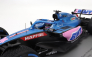 Spark-model Renault F1 A522 Team Alpine Bwt N 14 Monaco Gp 2022 Fernando Alonso - Con Vetrina - With Showcase - Special Box 1:18 Modrá Růžová