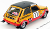 Spark-model Renault R5 Alpine N 11 Rally Montecarlo 1979 J.ragnotti - J.m.andrie 1:43 Žlutá Červená Černá