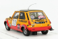 Spark-model Renault R5 Alpine N 11 Rally Montecarlo 1979 J.ragnotti - J.m.andrie 1:43 Žlutá Červená Černá