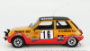 Spark-model Renault R5 Alpine N 16 Rally Montecarlo 1979 G.frequelin - J.delaval 1:43 Žlutá Červená Matná Černá