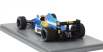 Spark-model Rial F1  Arc2 N 39 Essais Belgium Gp 1989 Pierre Henri Raphanel 1:43 Modrá Bílá