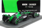 Spark-model Sauber F1  C44 Team Stake Kick N 24 8th Qatar Gp 2024 Zhou Guanyu 1:43 Zelená Černá