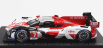 Spark-model Toyota Gr010 3.5l Turbo Hybrid V6 Team Toyota Gazoo Racing N 7 2nd 24h Le Mans 2022 M.conway - K.kobayashi - J.m.lopez 1:43 Bílá Červená Šedá
