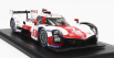 Spark-model Toyota Gr010 3.5l Turbo Hybrid V6 Team Toyota Gazoo Racing N 7 2nd 24h Le Mans 2022 M.conway - K.kobayashi - J.m.lopez 1:43 Bílá Červená Šedá