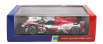 Spark-model Toyota Gr010 3.5l Turbo Hybrid V6 Team Toyota Gazoo Racing N 7 2nd 24h Le Mans 2022 M.conway - K.kobayashi - J.m.lopez 1:43 Bílá Červená Šedá