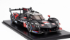 Spark-model Toyota Gr010 3.5l V6 Turbo Hybrid Team Gazoo Racing N 7 24h Le Mans 2024 Kamui Kobayashi - Jose Maria Lopez - Nyck De Vries 1:18 Black