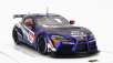 Spark-model Toyota Supra Gr Team Toyo Tires N 84 24h Nurburgring 2022 L.d.arnold - J.waldow - T.vazques Garcia 1:43 Modrá Met Černá