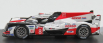 Spark-model Toyota Ts050 Hybrid 2.4l Turbo V6 Team Toyota Gazoo Racing N 8 Winner 24h Le Mans 2018 F.alonso - S.buemi - K.nakajima 1:87 Bílá Červená Černá
