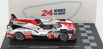 Spark-model Toyota Ts050 Hybrid 2.4l Turbo V6 Team Toyota Gazoo Racing N 8 Winner 24h Le Mans 2018 F.alonso - S.buemi - K.nakajima 1:87 Bílá Červená Černá