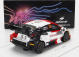 Spark-model Toyota Yaris Gr Hybrid Rally1 Team Toyota Gazoo Racing Wrt N 33 4th Rally Montecarlo 2023 E.evans - S.martin 1:43 Bílá Červená Černá