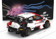Spark-model Toyota Yaris Gr Hybrid Rally1 Team Toyota Gazoo Racing Wrt N 33 Winner Rally Finland 2023 Elfyn Evans - Scott Martin 1:43 Bílá Červená Černá