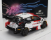 Spark-model Toyota Yaris Gr Hybrid Rally1 Team Toyota Gazoo Racing Wrt N 33 Winner Rally Japan 2023 Elfyn Evans - Scott Martin 1:43 Bílá Červená Černá